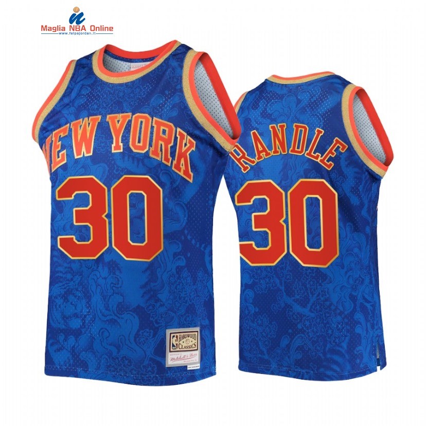 Maglia NBA New York Knicks #30 Julius Randle Reale Throwback 2022 Acquista
