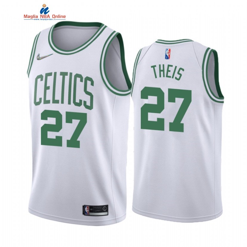 Maglia NBA Nike Boston Celtics #27 Daniel Theis Bianco Association 2022 Acquista