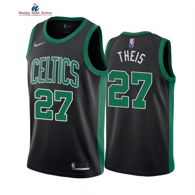 Maglia NBA Nike Boston Celtics #27 Daniel Theis Nero Statement 2022 Acquista