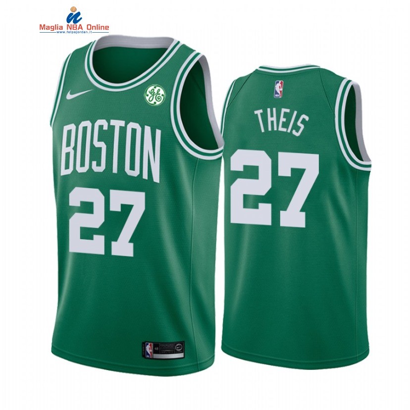 Maglia NBA Nike Boston Celtics #27 Daniel Theis Verde Icon 2022 Acquista