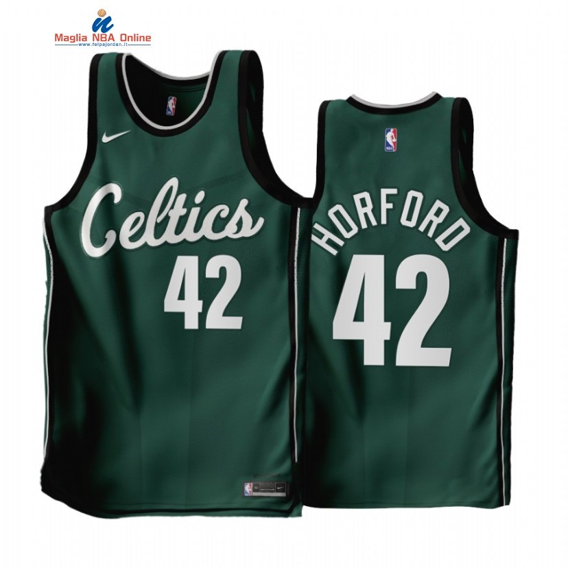 Maglia NBA Nike Boston Celtics #42 Al Horford Verde Città 2022-23 Acquista