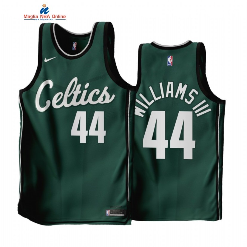 Maglia NBA Nike Boston Celtics #44 Robert Williams III Verde Città 2022-23 Acquista
