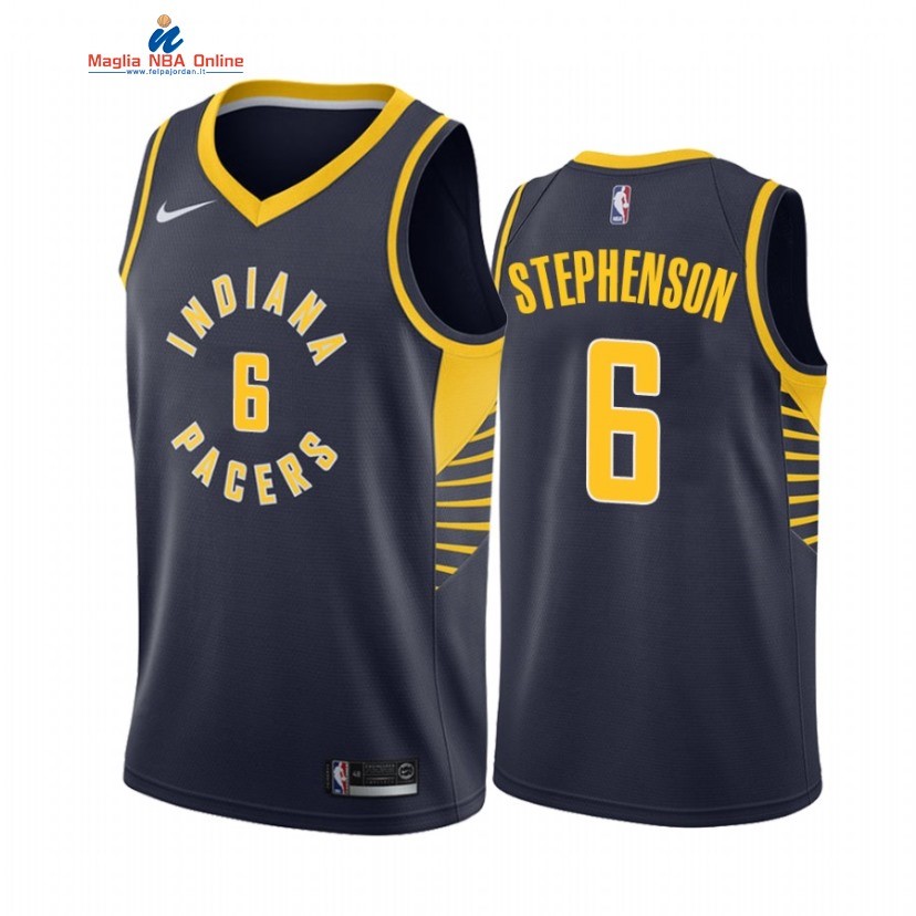 Maglia NBA Nike Indiana Pacers #6 Lance Stephenson Marino Icon 2021-22 Acquista