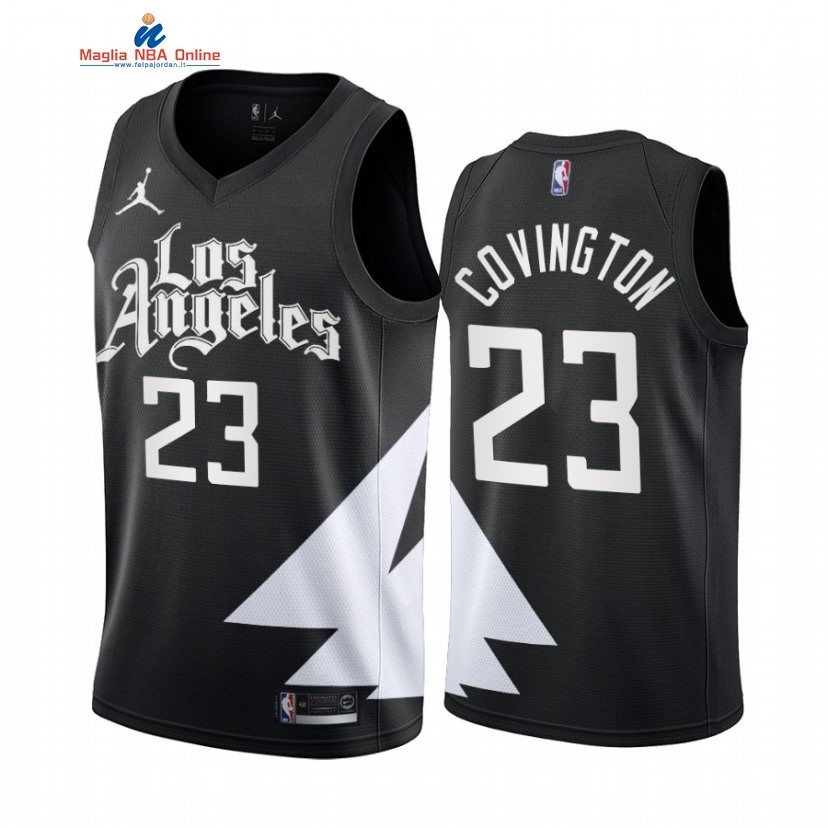 Maglia NBA Nike Los Angeles Clippers #23 Robert Covington Nero Statement 2022-23 Acquista