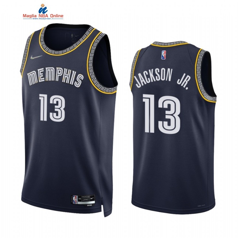 Maglia NBA Nike Memphis Grizzlies #13 Jaren Jackson Jr. 75th Marino 2021-22 Acquista