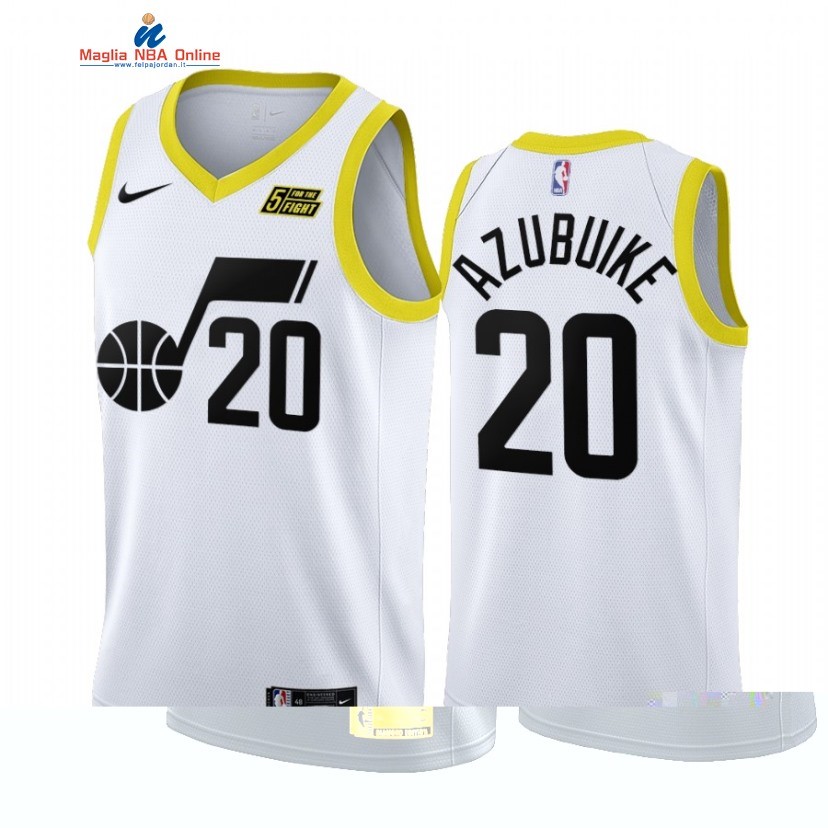 Maglia NBA Nike Utah Jazz #20 Udoka Azubuike Bianco Association 2022-23 Acquista
