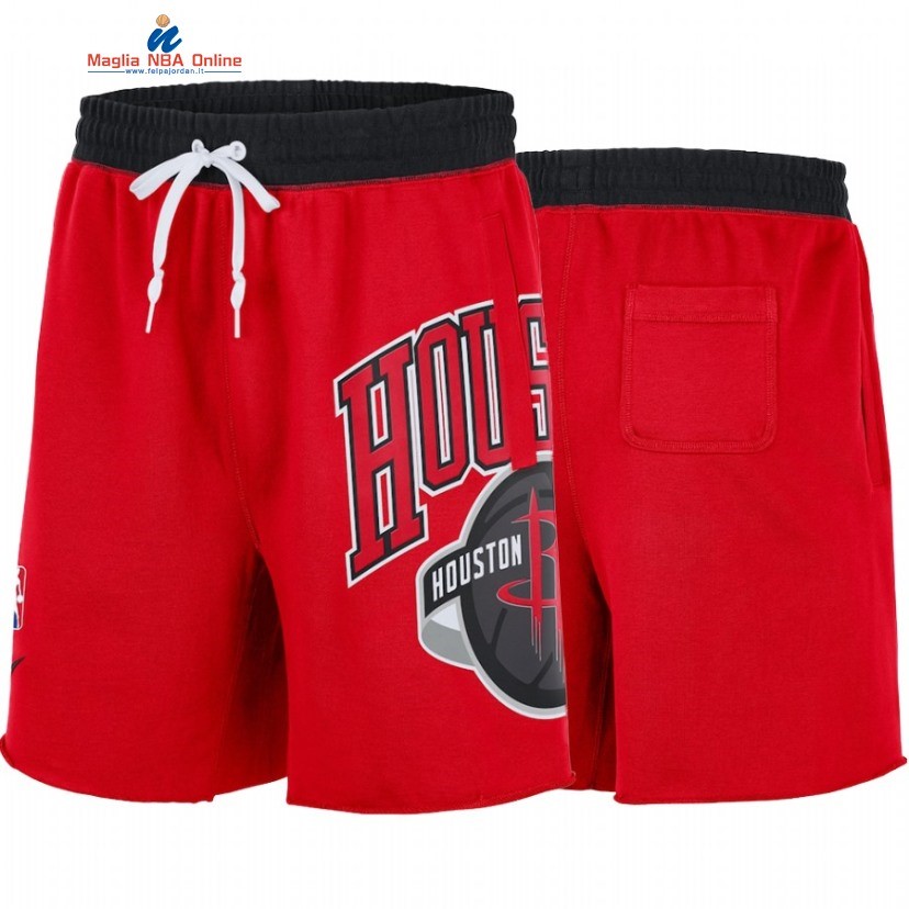 Pantaloni Basket Houston Rockets 75th Rosso 2022 Acquista