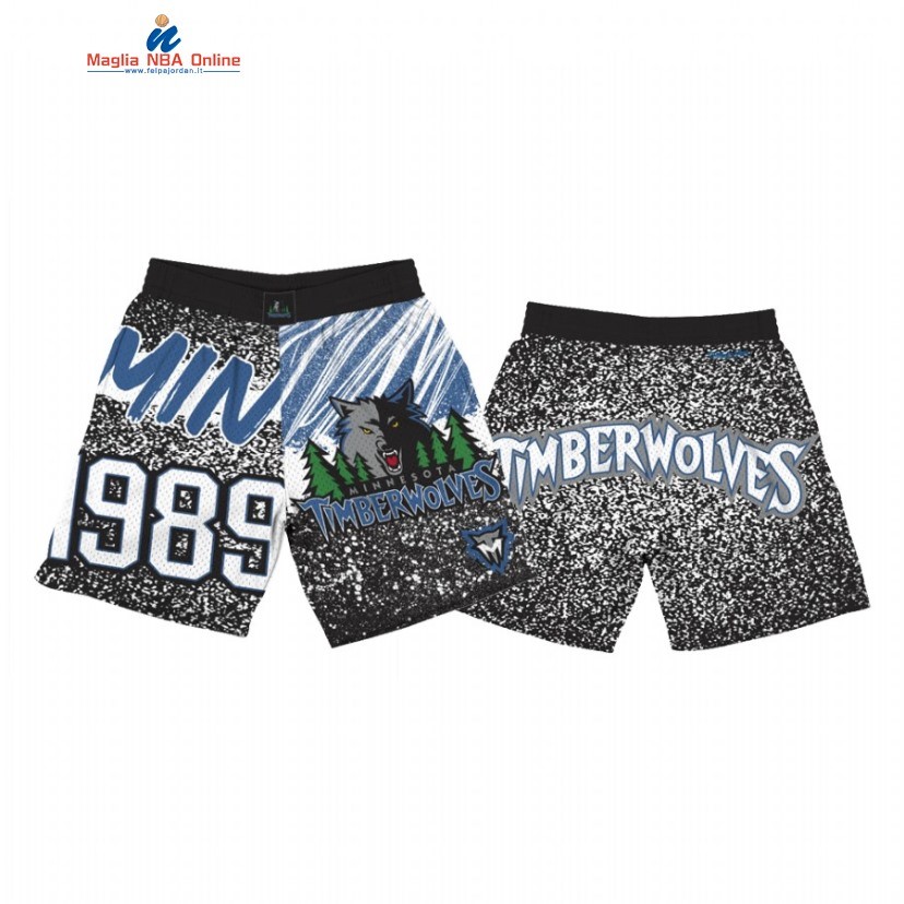 Pantaloni Basket Minnesota Timberwolves Grigio 2022 Acquista