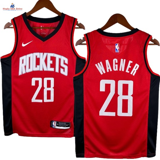Acquista Maglia NBA Nike Houston Rockets #28 Alperen Sengun Rosso Icon 2023-24