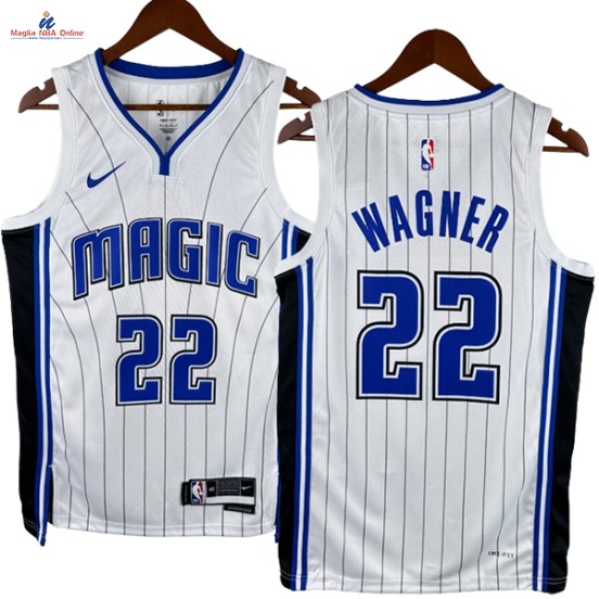 Acquista Maglia NBA Nike Orlando Magic #22 Franz Wagner Bianco Association 2023-24