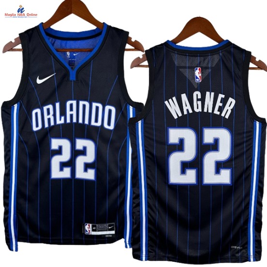 Acquista Maglia NBA Nike Orlando Magic #22 Franz Wagner Blu Marino Icon 2023-24