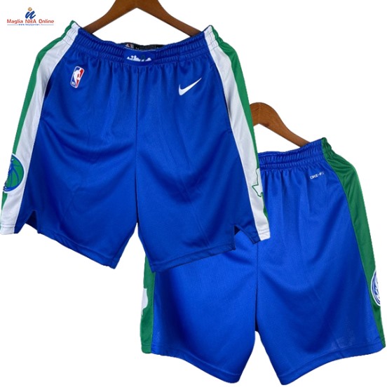 Acquista Pantaloni NBA Dallas Mavericks Blu Città 2023-24