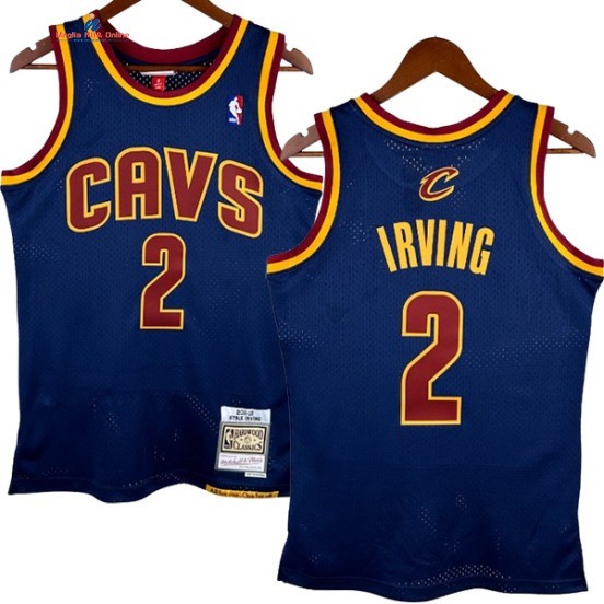 Acquista Maglia NBA Nike Cleveland Cavaliers 23# Kyrie Irving Marino Hardwood Classics 2011-12