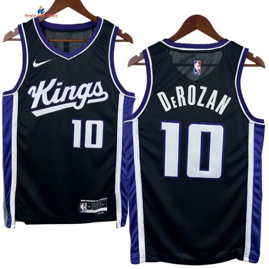 Acquista Maglia NBA Nike Sacramento Kings 10# DeMar DeRozan Icon Statement 2023-24