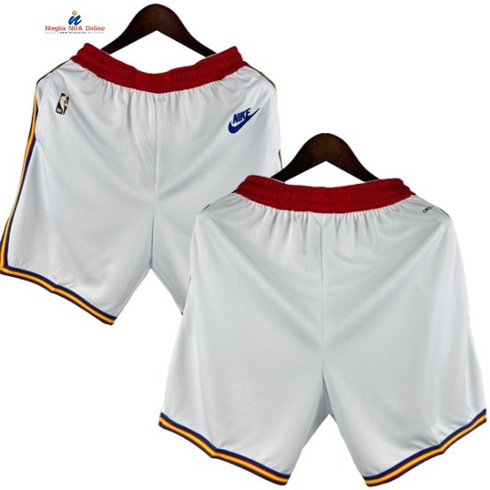 Acquista Pantaloni NBA Golden State Warriors Bianco Classics 2024-25