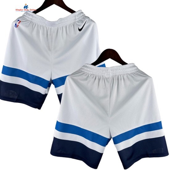 Acquista Pantaloni NBA Minnesota Timberwolves Bianco Association 2024