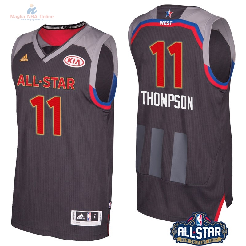 Acquista Maglia NBA 2017 All Star #11 klay Thompson Carbone