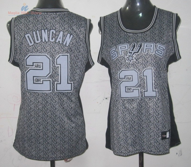 Acquista Maglia NBA Donna 2013 Fashion Statico #21 Tim Duncan