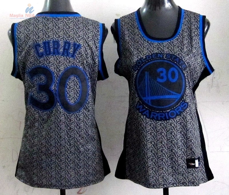 Acquista Maglia NBA Donna 2013 Fashion Statico #30 Stephen Curry