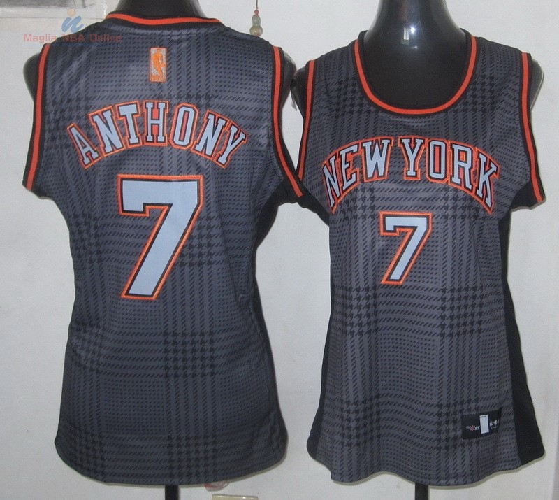 Acquista Maglia NBA Donna 2013 Fashion Statico #7 Carmelo Anthony