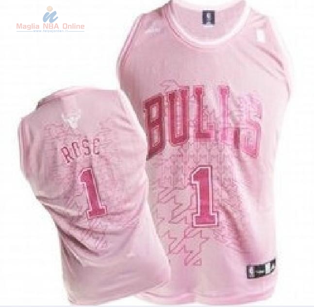 Acquista Maglia NBA Donna Chicago Bulls #1 Derrick Rose Rose