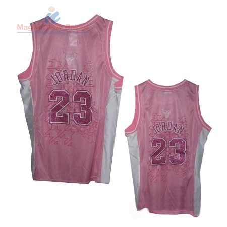 Acquista Maglia NBA Donna Chicago Bulls #23 Michael Jordan Rose