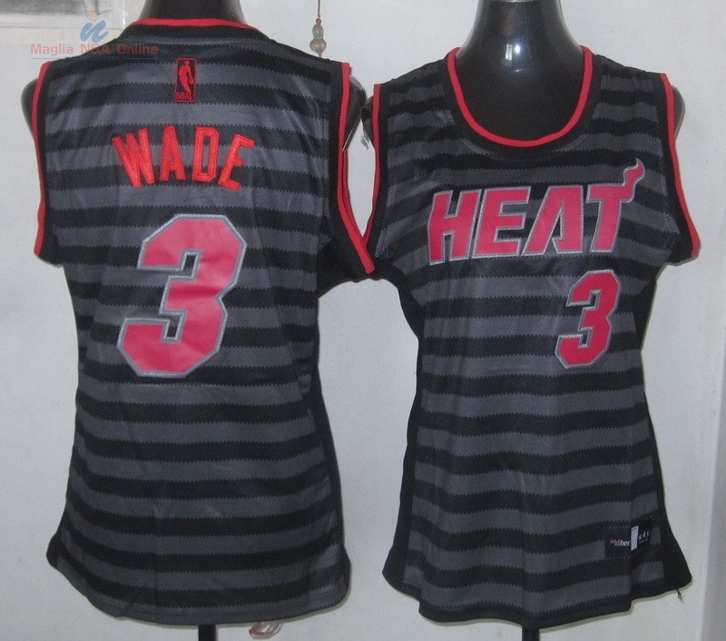 Acquista Maglia NBA Donna Fashion Groove #3 Dwyane Wade