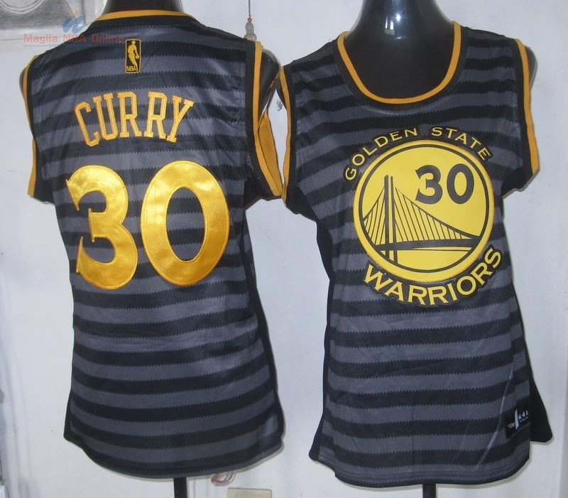 Acquista Maglia NBA Donna Fashion Groove #30 Stephen Curry