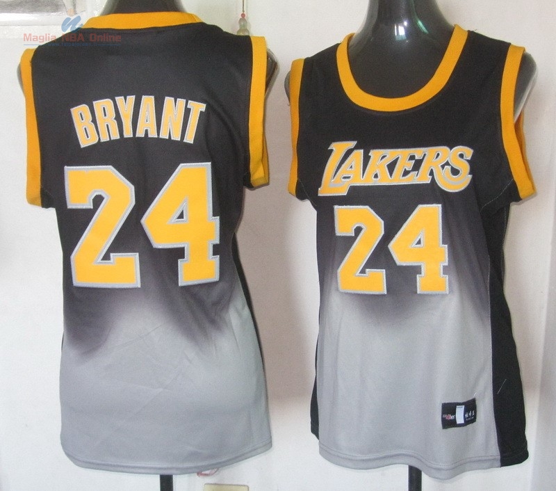 Acquista Maglia NBA Donna Moda Risuonare #24 Kobe Bryant