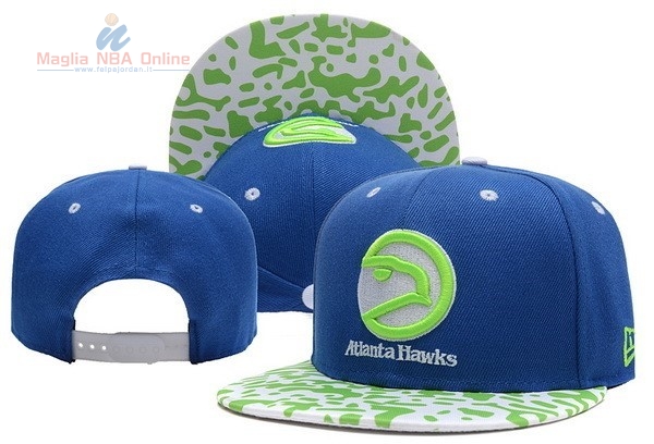 Acquista Cappelli 2016 Atlanta Hawks Blu Verde 001