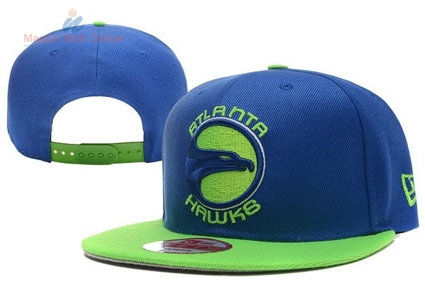 Acquista Cappelli 2016 Atlanta Hawks Blu Verde