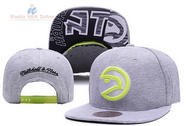 Acquista Cappelli 2016 Atlanta Hawks Grigio 001