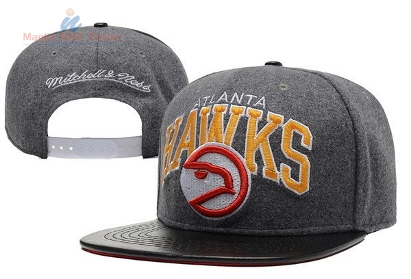 Acquista Cappelli 2016 Atlanta Hawks Grigio Giallo