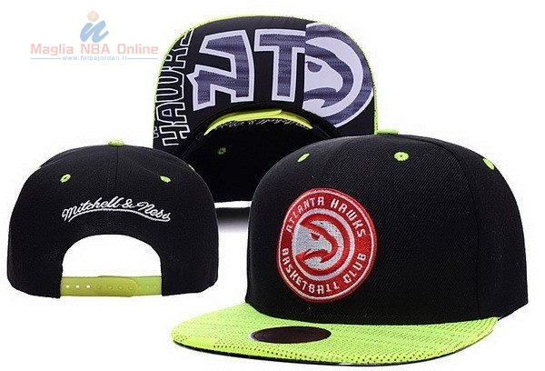 Acquista Cappelli 2016 Atlanta Hawks Nero Verde 001