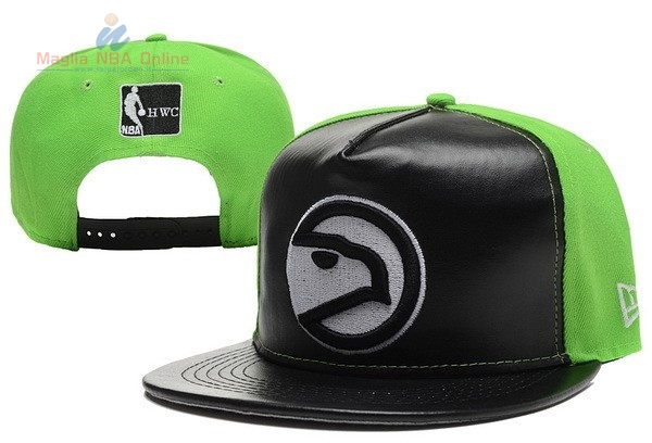 Acquista Cappelli 2016 Atlanta Hawks Nero Verde