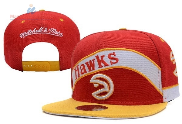 Acquista Cappelli 2016 Atlanta Hawks Rosso Giallo