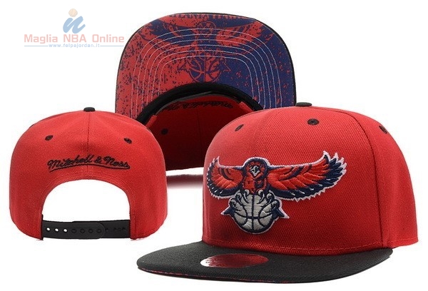 Acquista Cappelli 2016 Atlanta Hawks Rosso Profundo