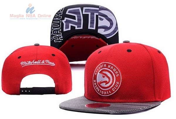 Acquista Cappelli 2016 Atlanta Hawks Rosso