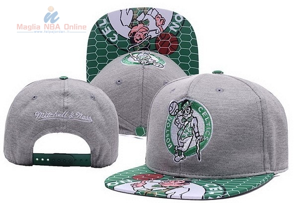 Acquista Cappelli 2016 Boston Celtics Grigio Verde