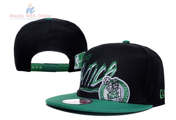 Acquista Cappelli 2016 Boston Celtics Nero Verde