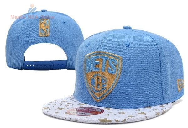 Acquista Cappelli 2016 Brooklyn Nets Blu Bianco