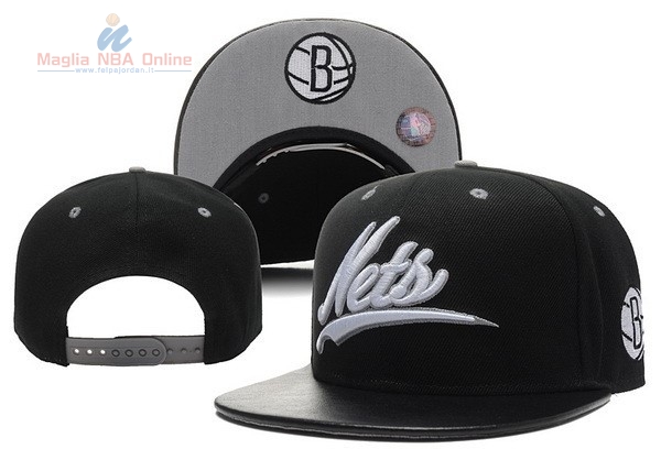 Acquista Cappelli 2016 Brooklyn Nets Nero 003