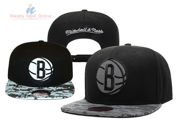 Acquista Cappelli 2016 Brooklyn Nets Nero 004