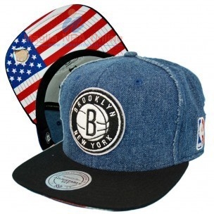 Acquista Cappelli 2016 Brooklyn Nets USA Bandiera