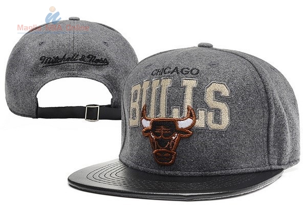 Acquista Cappelli 2016 Chicago Bulls Grigio 003