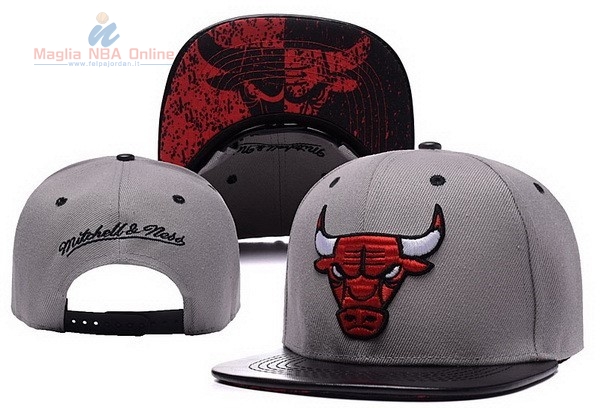 Acquista Cappelli 2016 Chicago Bulls Grigio 007