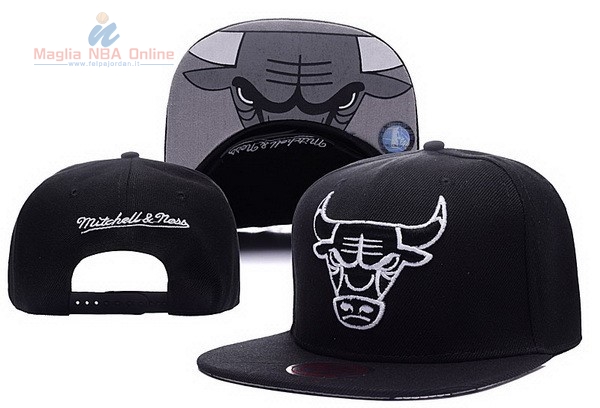 Acquista Cappelli 2016 Chicago Bulls Nero 002