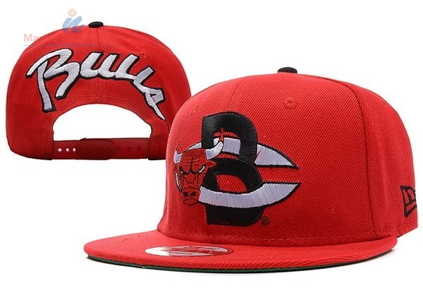 Acquista Cappelli 2016 Chicago Bulls Rosso 003