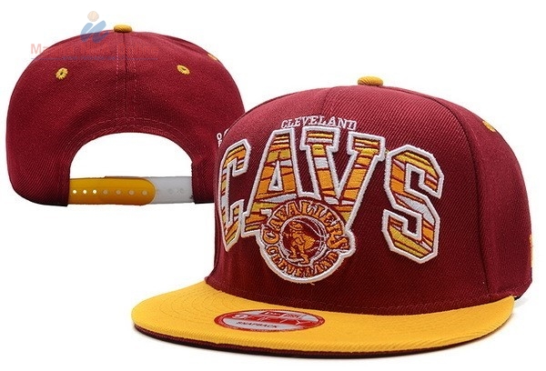 Acquista Cappelli 2016 Cleveland Cavaliers Giallo Rosso 002