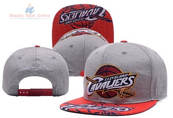 Acquista Cappelli 2016 Cleveland Cavaliers Grigio Rosso